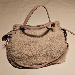 Cozy Cream Shearling Handbag